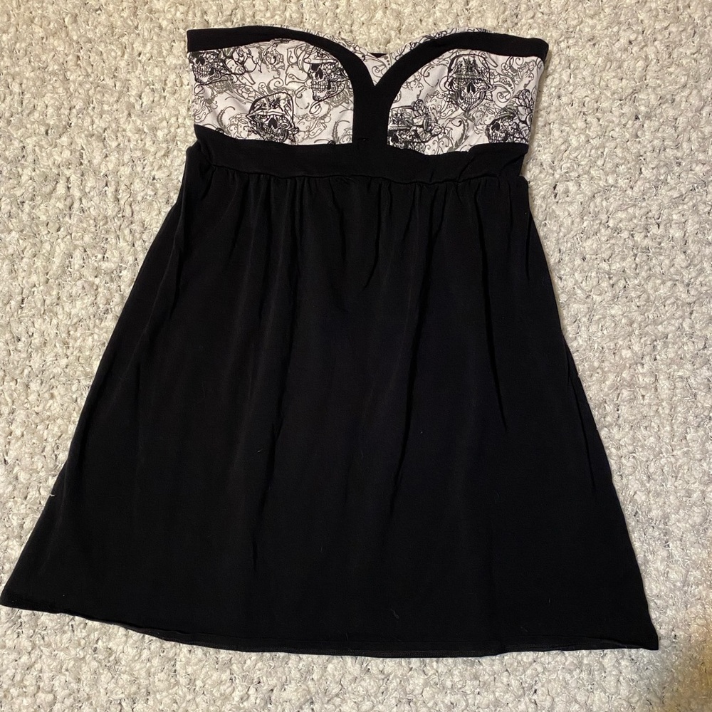Metal Mulisha Strapless Summer dress
